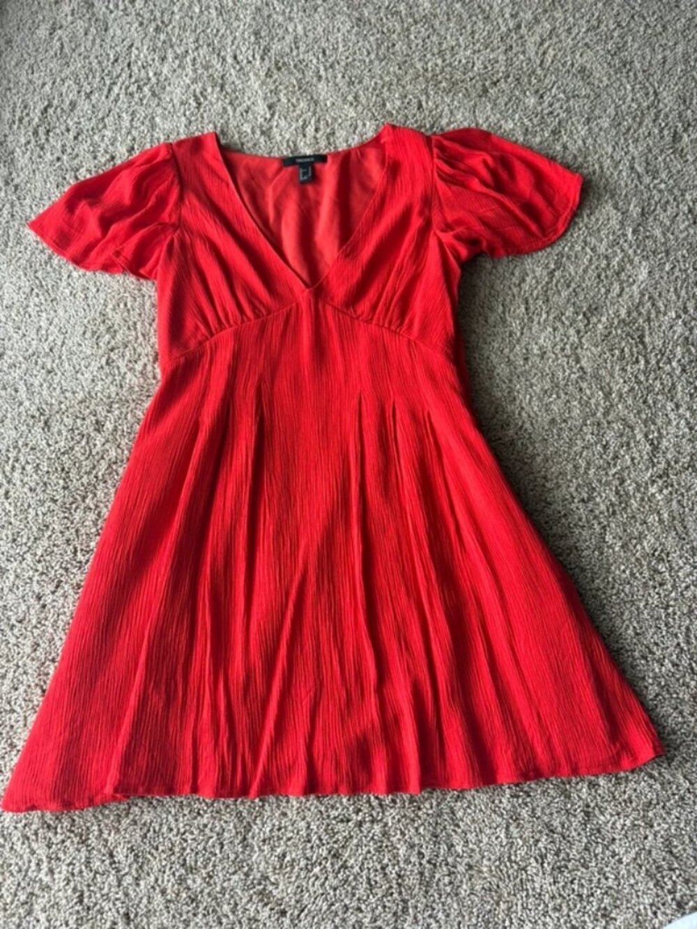 Red dress
